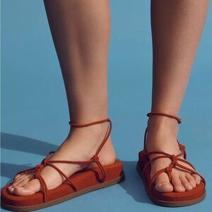 Schutz Calabria Women's Orange Sandals